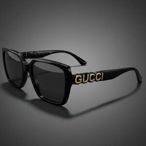 GUCCI GG1789S RECTANGULAR CAT-EYE SUNGLASSES  Define your signature look with th